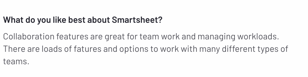 Smartsheet Reviews