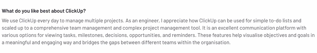 ClickUp Reviews