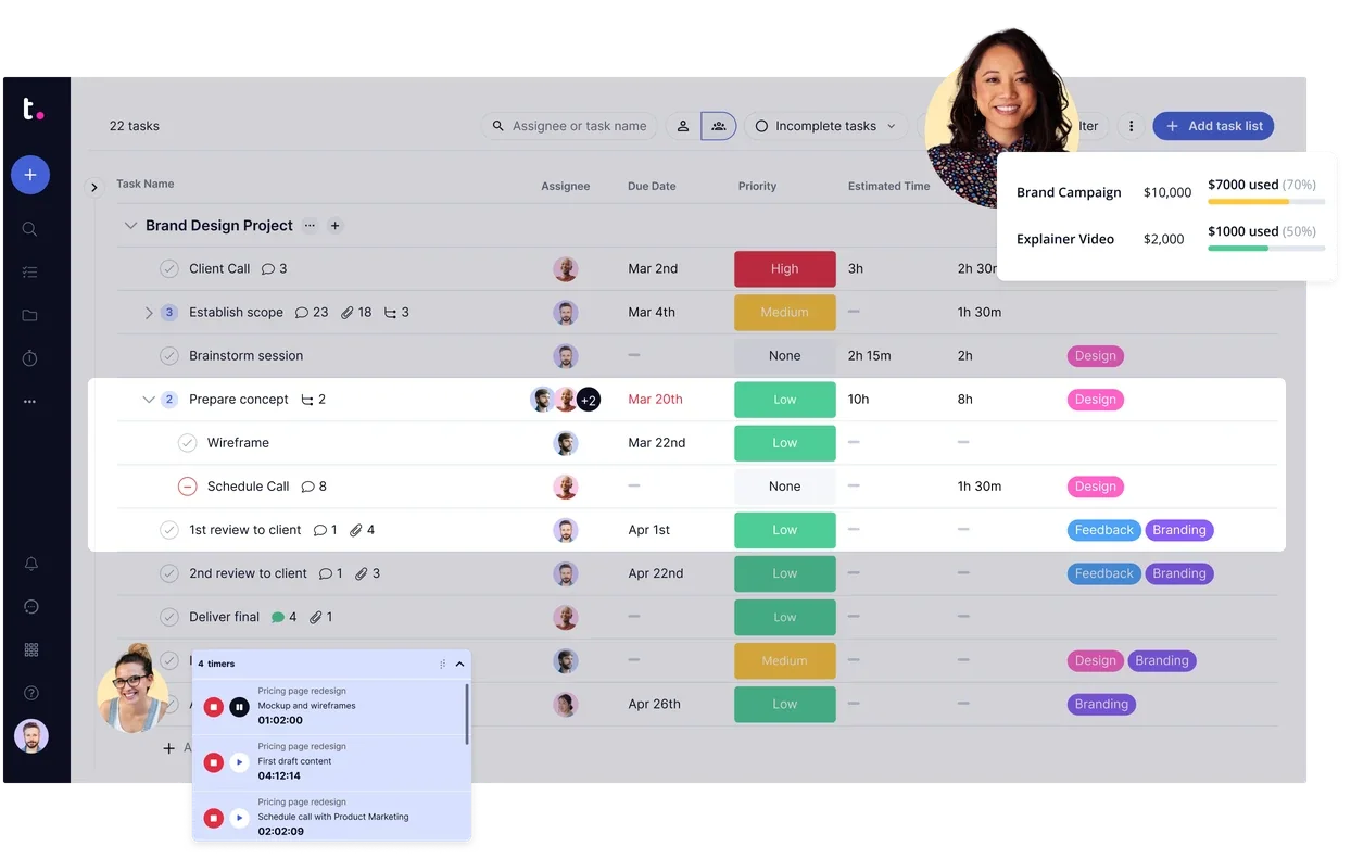 Task and Project Management