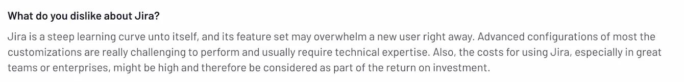 Jira Reviews