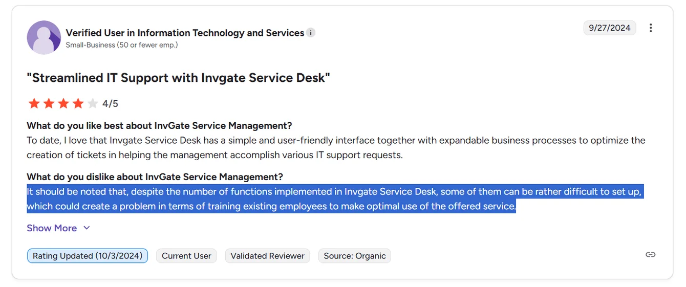 Does InvGate provide good value for money in 2026?