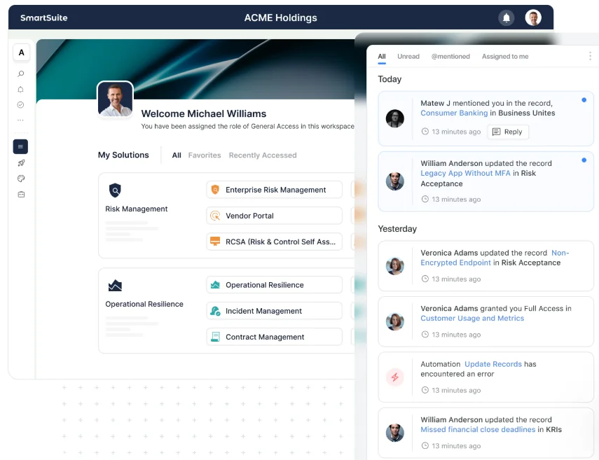 Collaboration built directly into IT service workflows