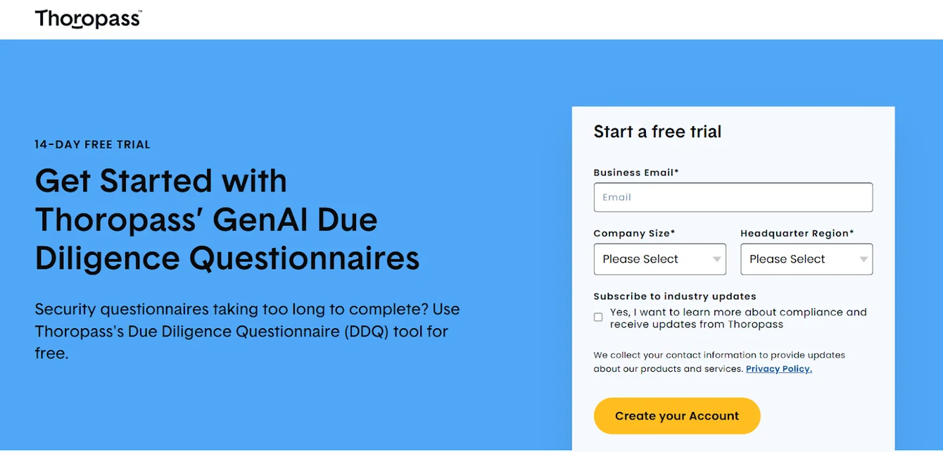Does Thoropass Have a Free Plan or Free Trial?