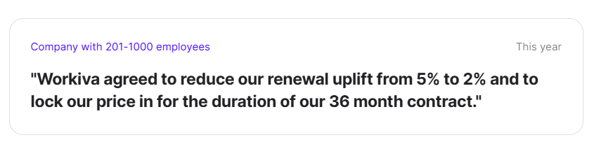 Any surprises at renewal?