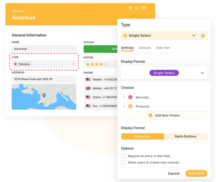 True no-code customization that adapts to the way your team works