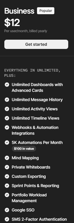 ClickUp: Business Plan