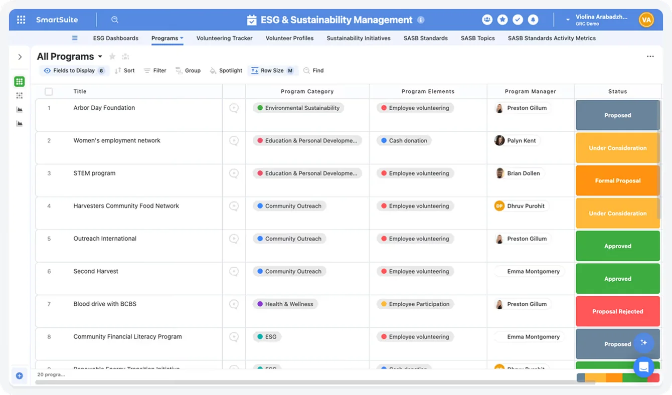 What kinds of tools can you use for ESG management?