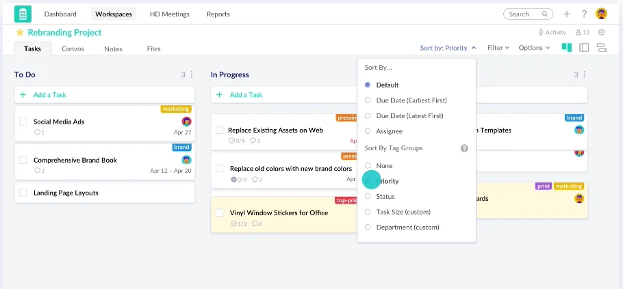 Redbooth: Top Features