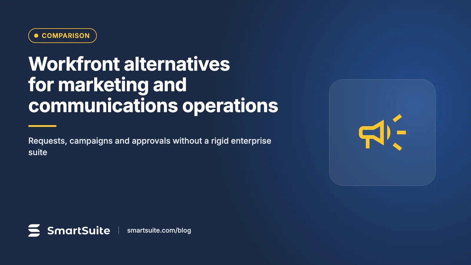 Workfront alternatives for marketing and communications operations