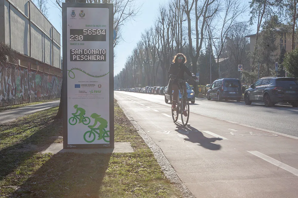 Bike Counter - San Donato Peschiera - RCT