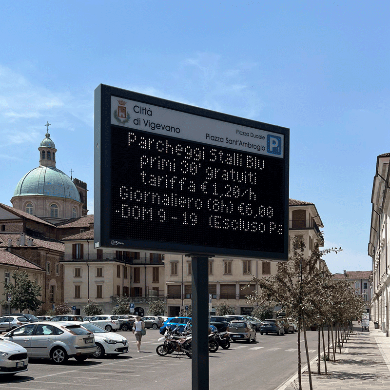 Parking Detections System. RCT Regolazione Controllo Traffico.