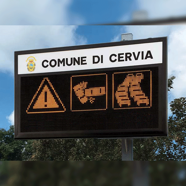 Display mono cromatici / full color. RCT Regolazione Controllo Traffico