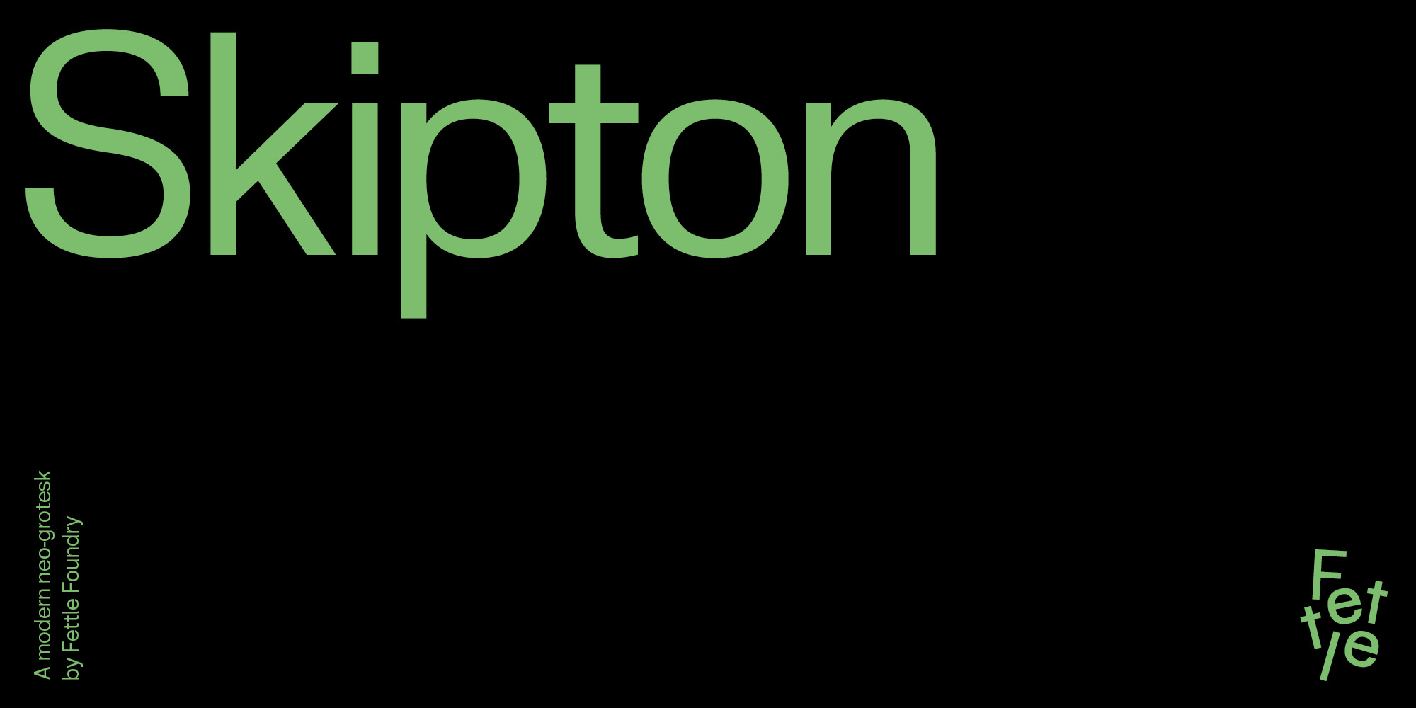 Skipton by Fettle Foundry
