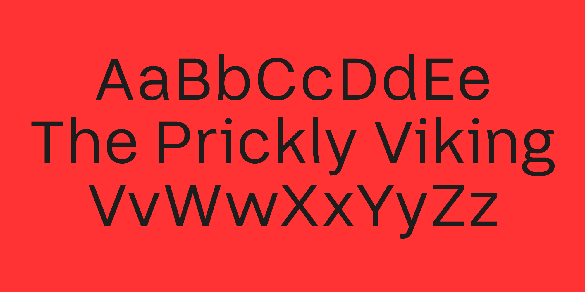 Characters from Thorngumbald font