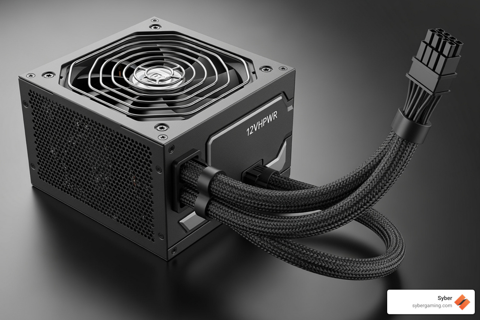 Modern ATX 3.0 power supply unit with 12VHPWR cable - what does atx mean