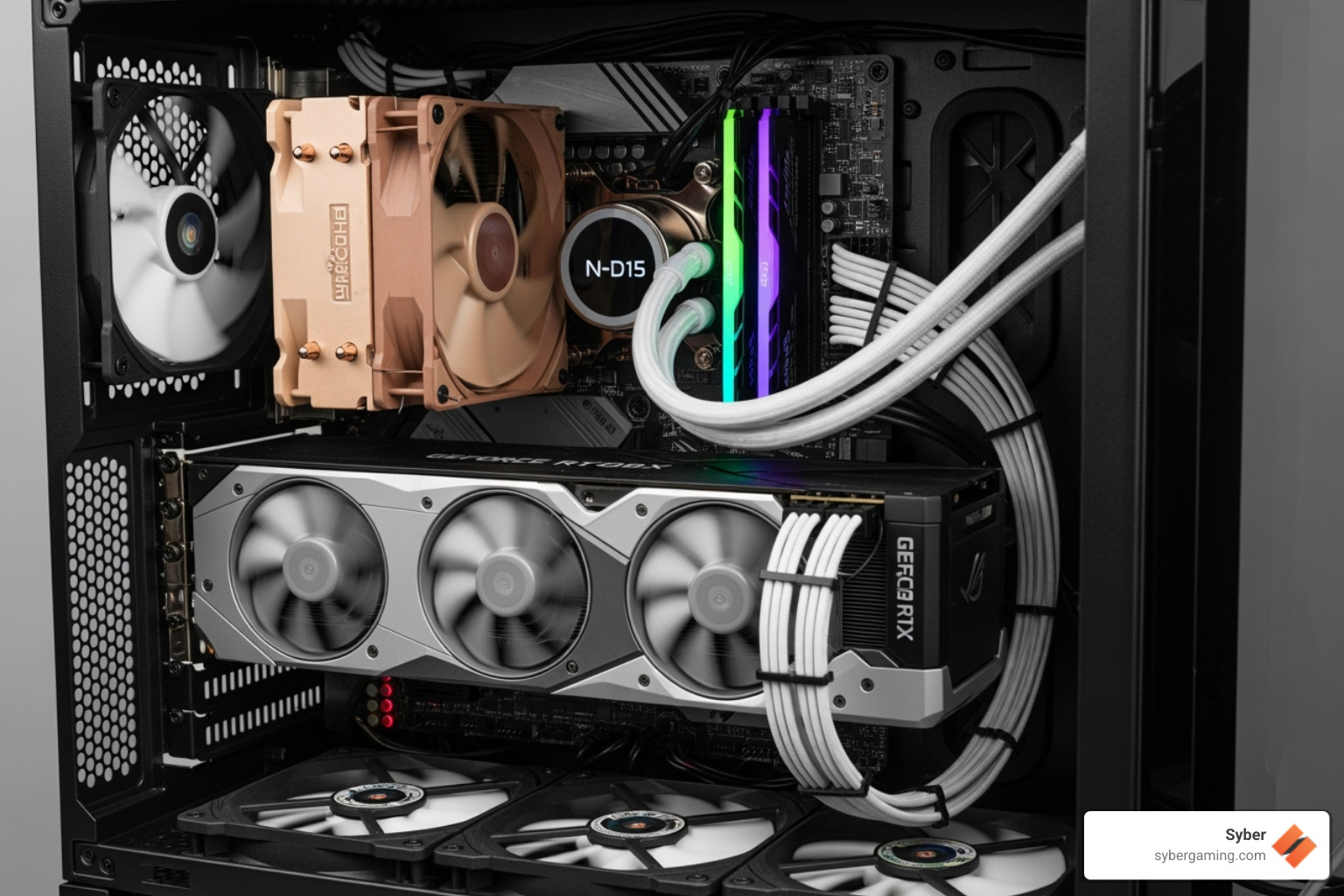 well-managed ATX mid-tower case interior - atx tower meaning