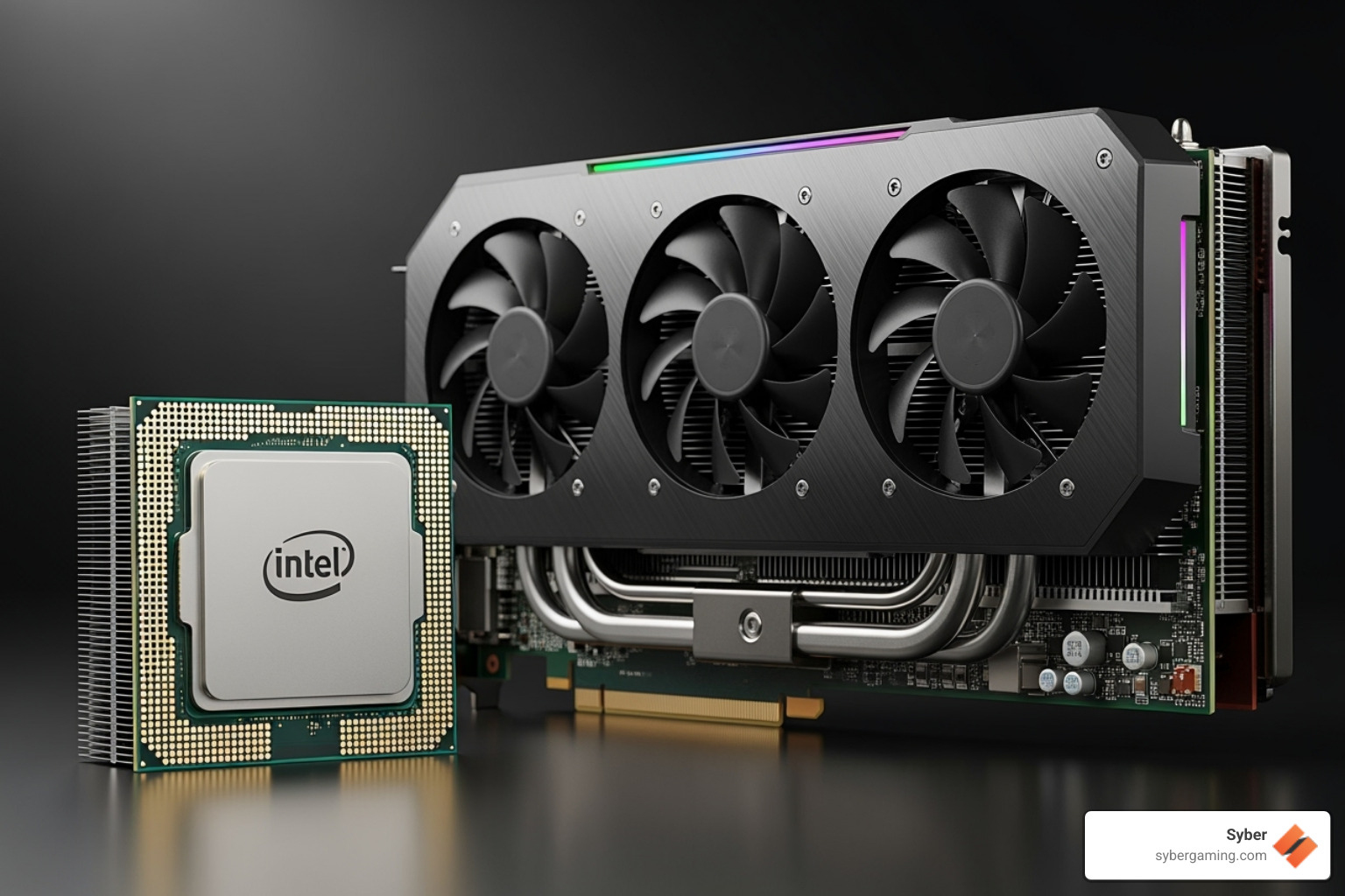 CPU and GPU side-by-side - streaming pc specs 2025