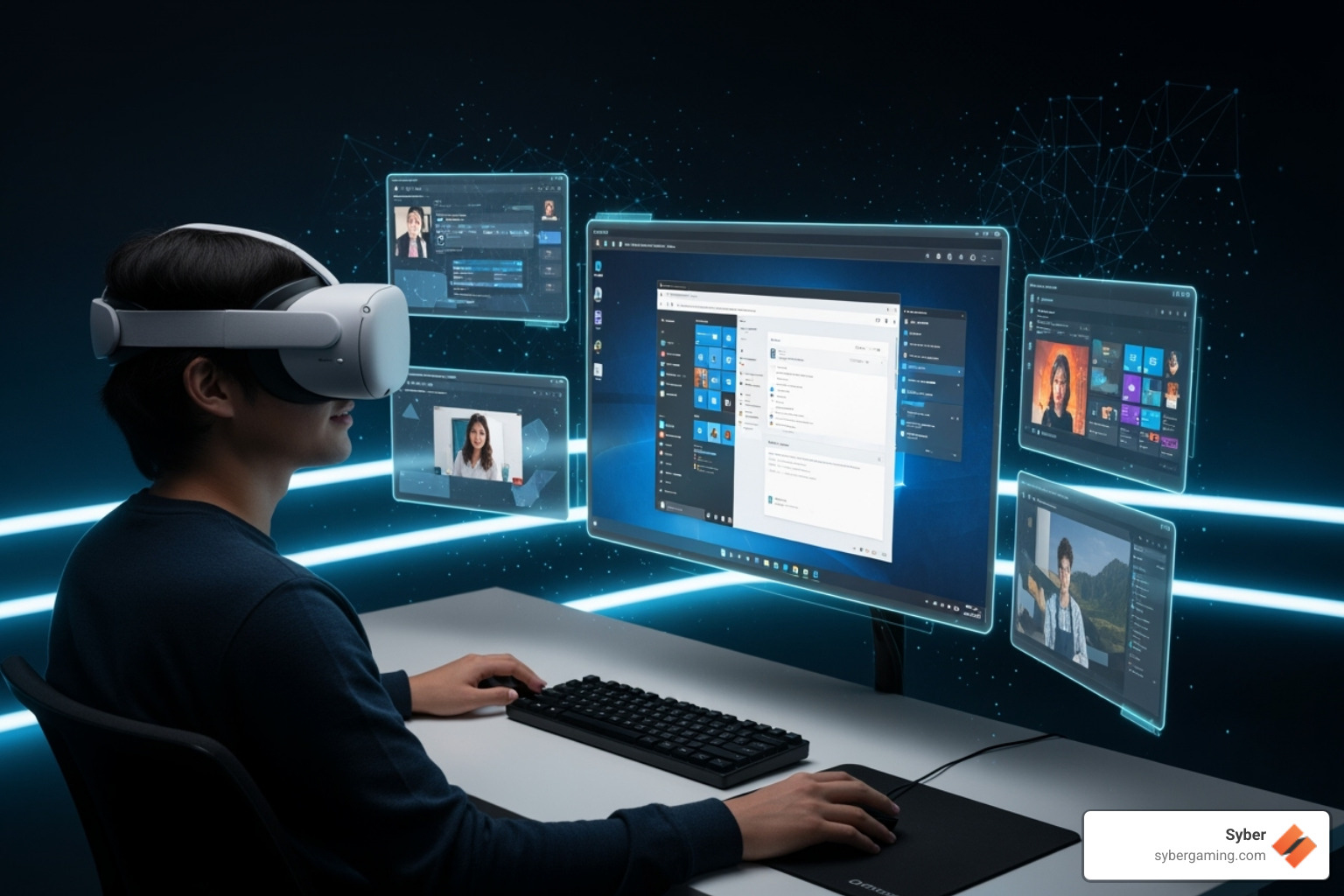 Virtual Desktop "Streaming" settings menu in VR - quest 2 virtual desktop setup Virtual Desktop "Streaming" settings menu in VR - quest 2 virtual desktop setup