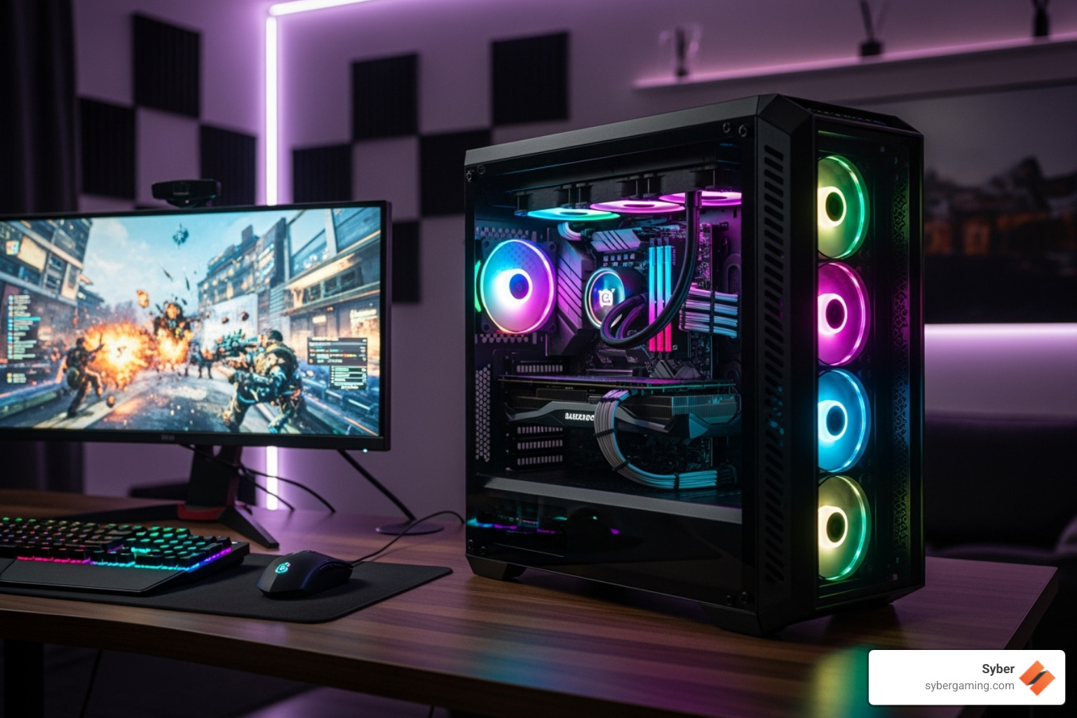 finished Syber gaming PC model like the M-Series - gaming desktop california finished Syber gaming PC model like the M-Series - gaming desktop california