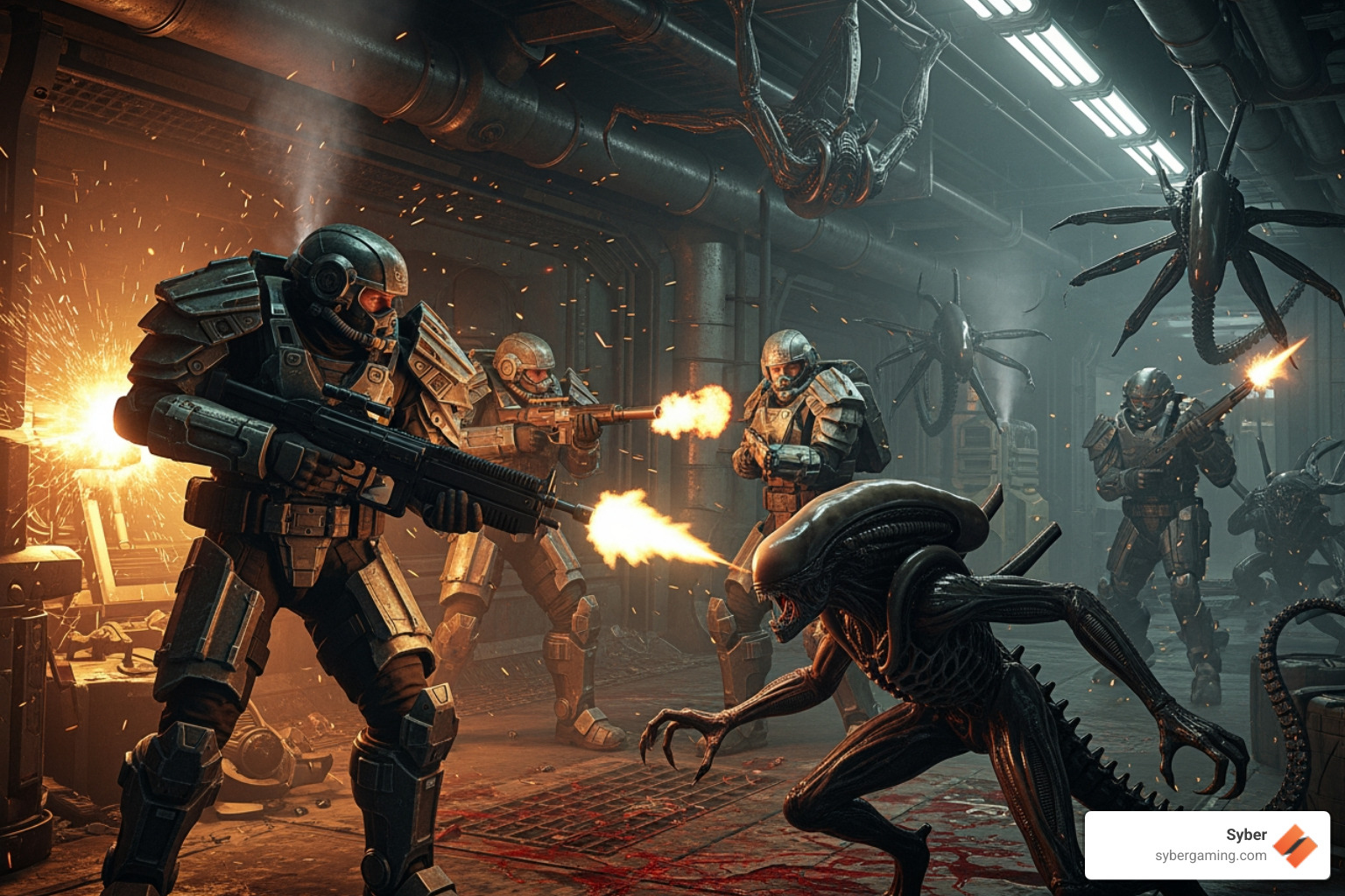 aliens fireteam elite low settings screenshot - aliens fireteam elite system requirements