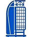 Illustration of a tall latticed structure.