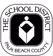 The School District of Palm Beach County logo.