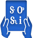 Illustration of a pair of hands holding a sign.