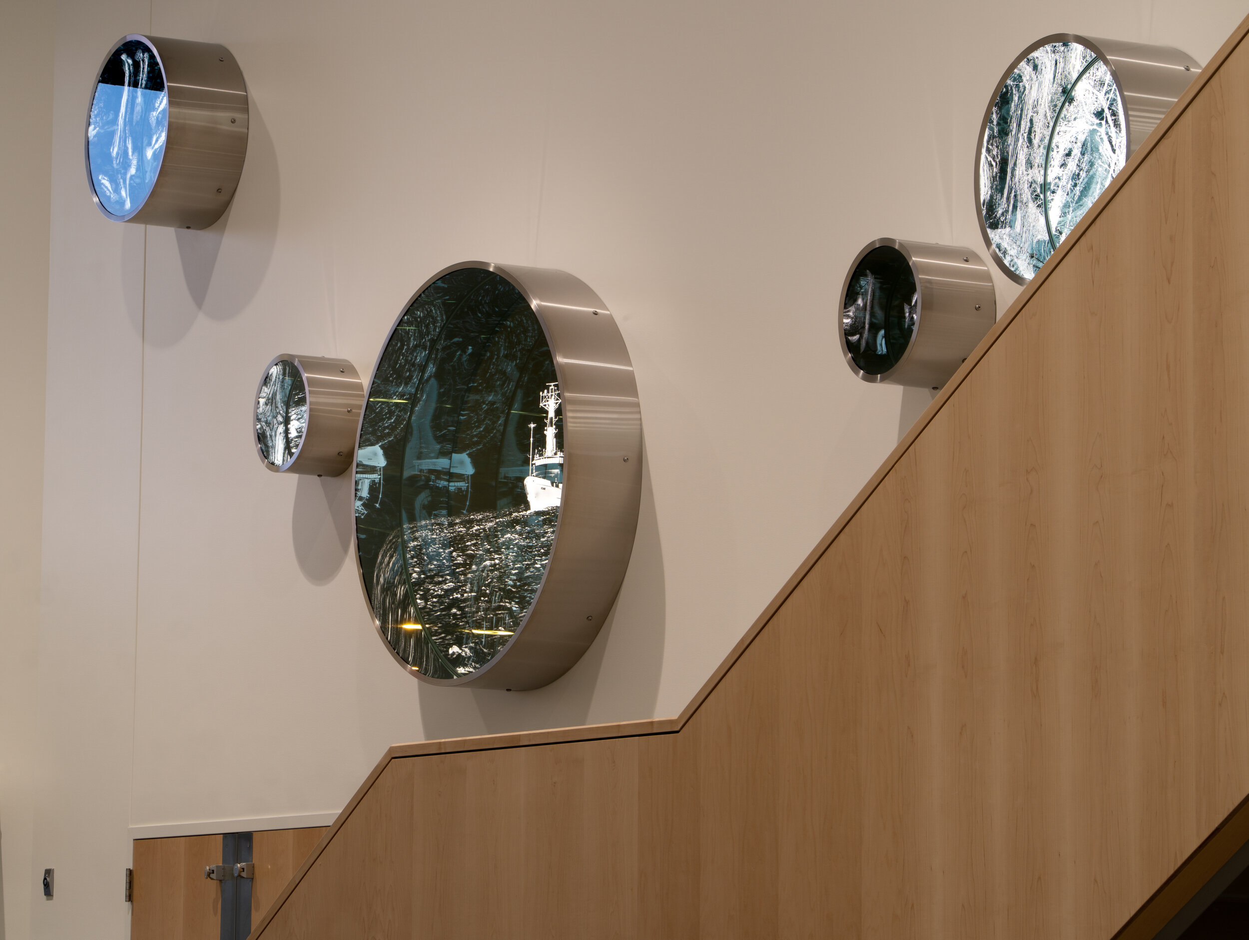 Close-up of a This Is Water sound vitrine