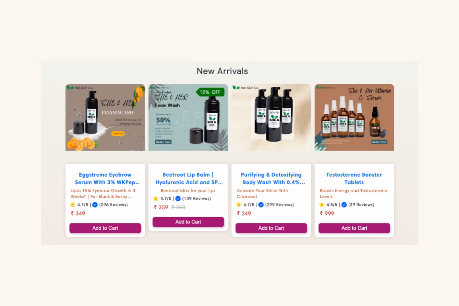 Products List
