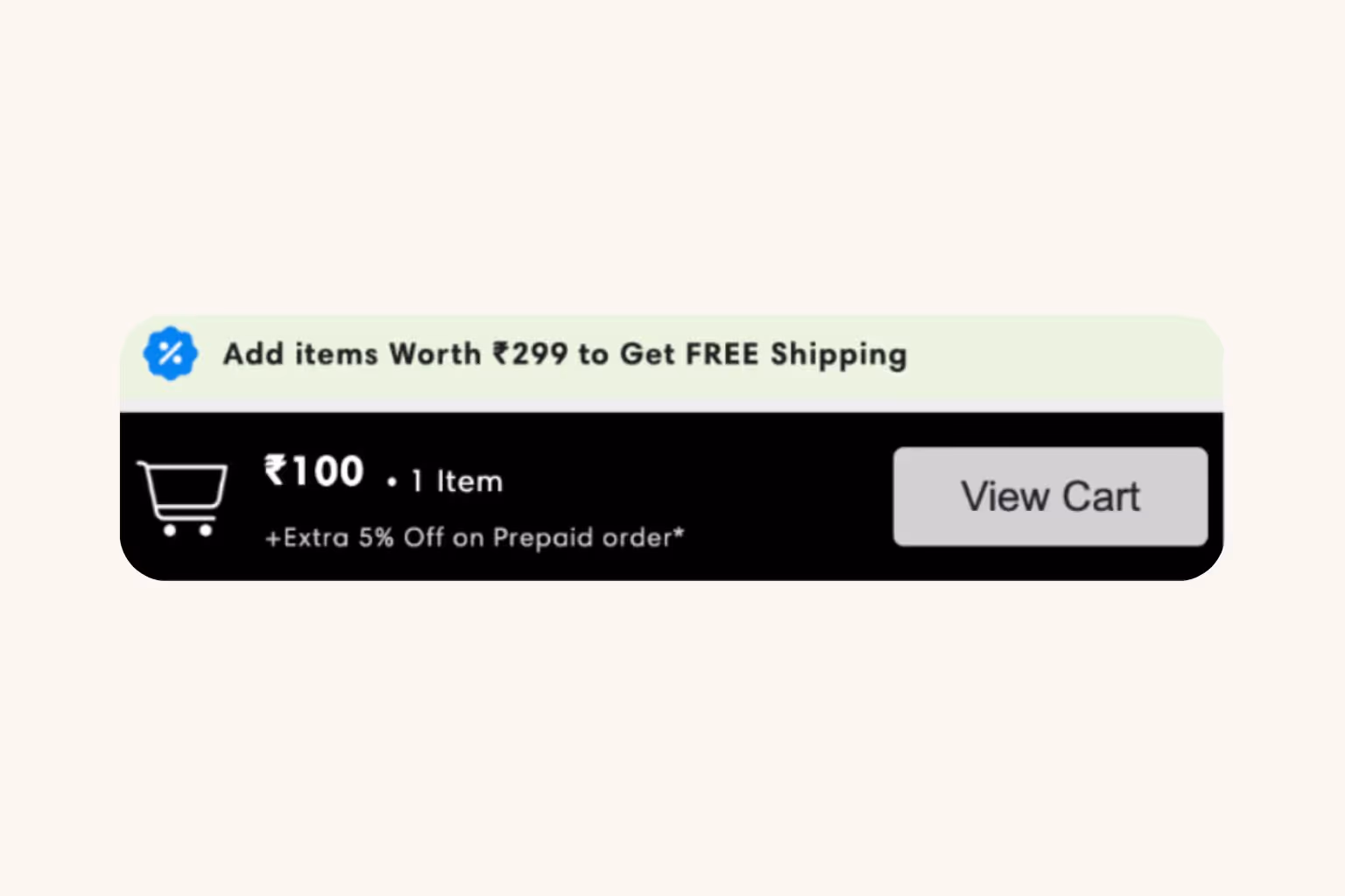 Upsell Cart