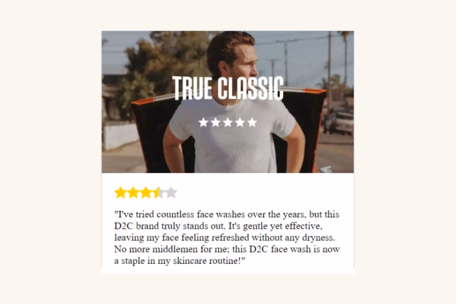 Review with Image