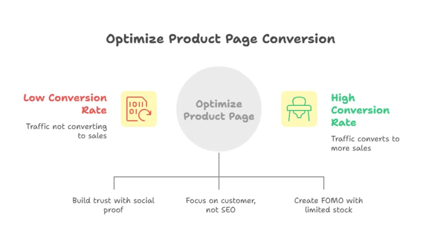optimize product page conversion