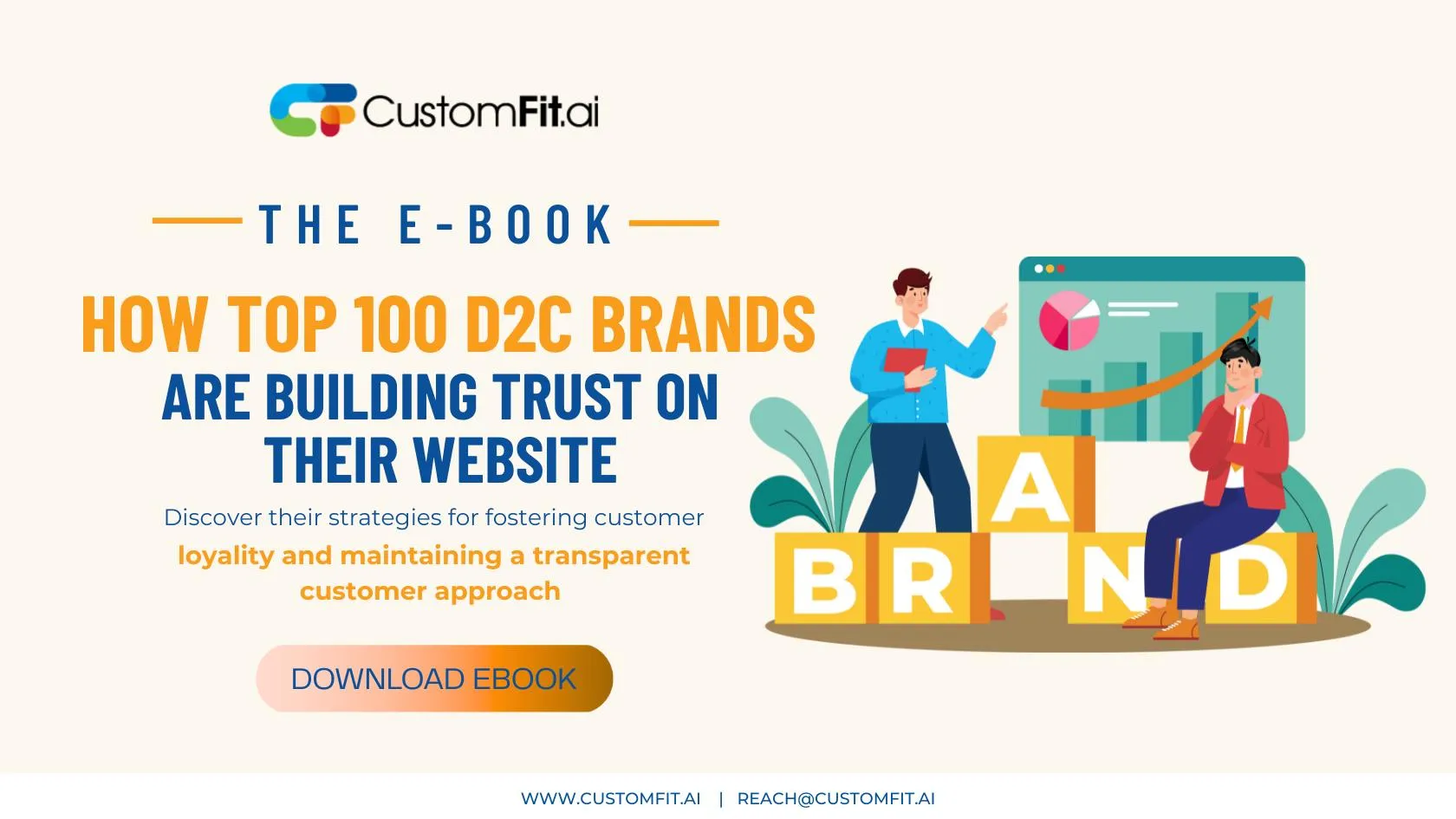 Trust building strategies of 100 D2C companies