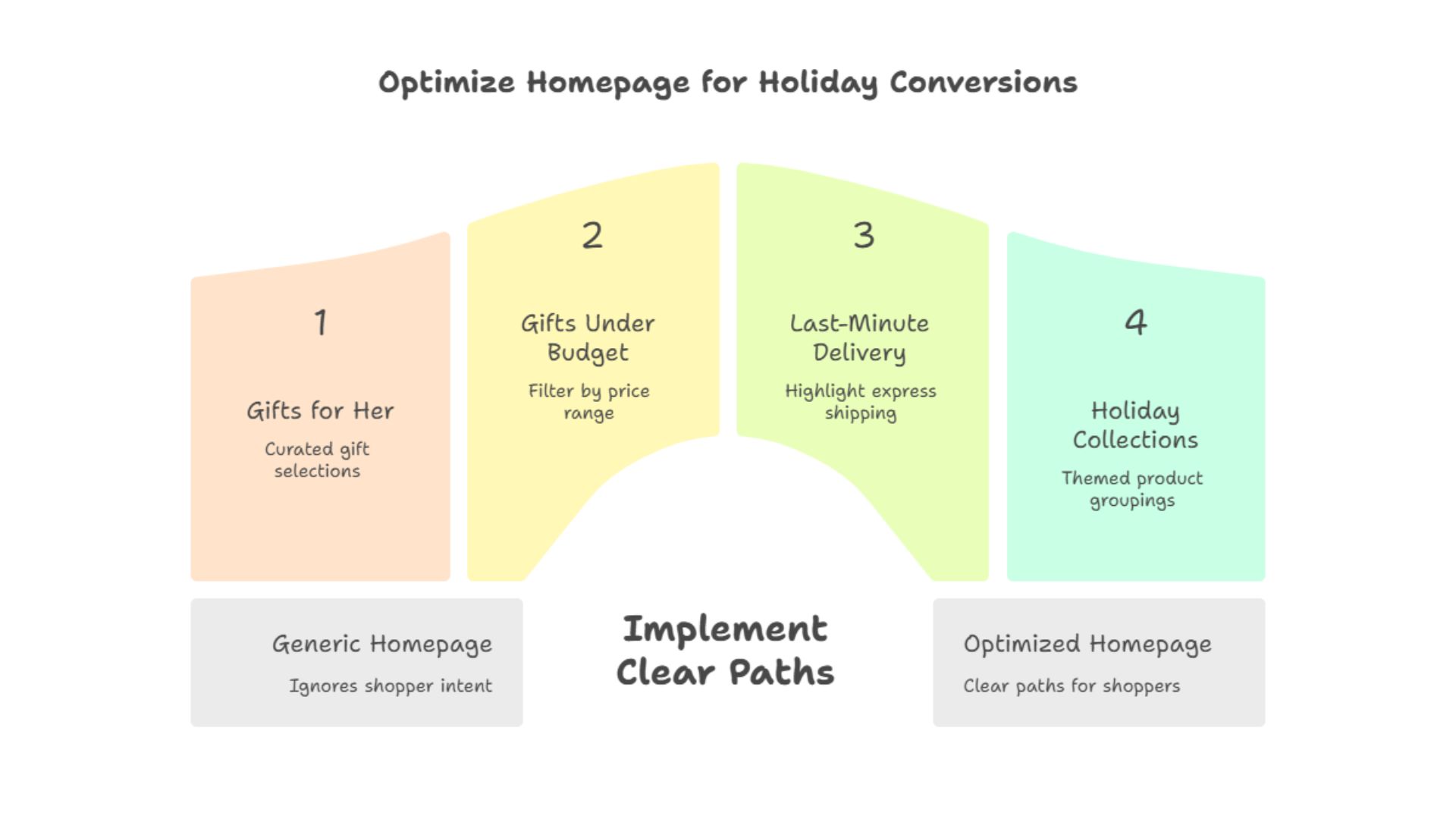 Optimize Homepage for Holiday Conversions