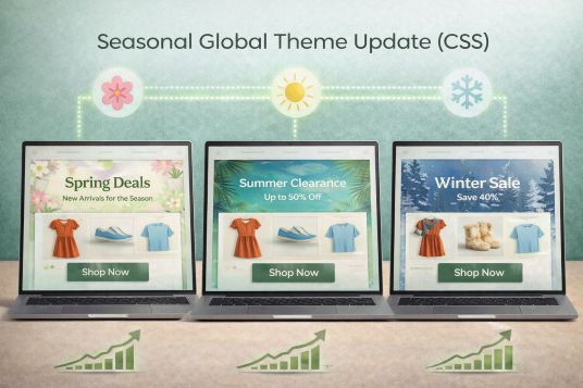 Seasonal Global Theme Update (CSS)