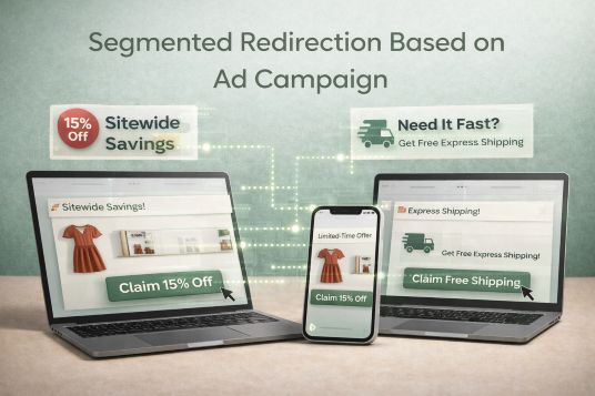 Segmented Redirection Based on Ad Campaign