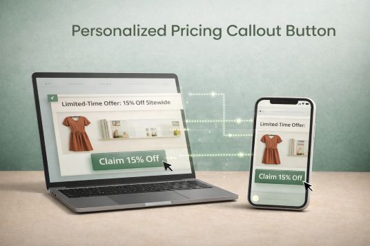 Personalized Pricing Callout Button
