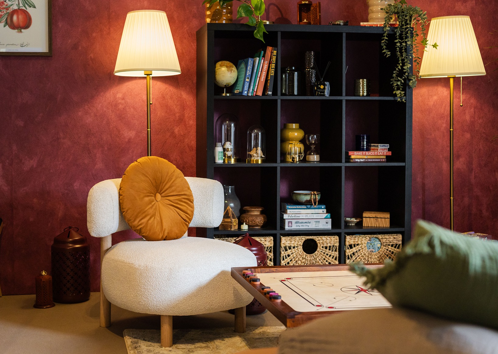 Cosy living area inside the Iftar at Ours brand activation by Bearded Kitten for IKEA and Mother