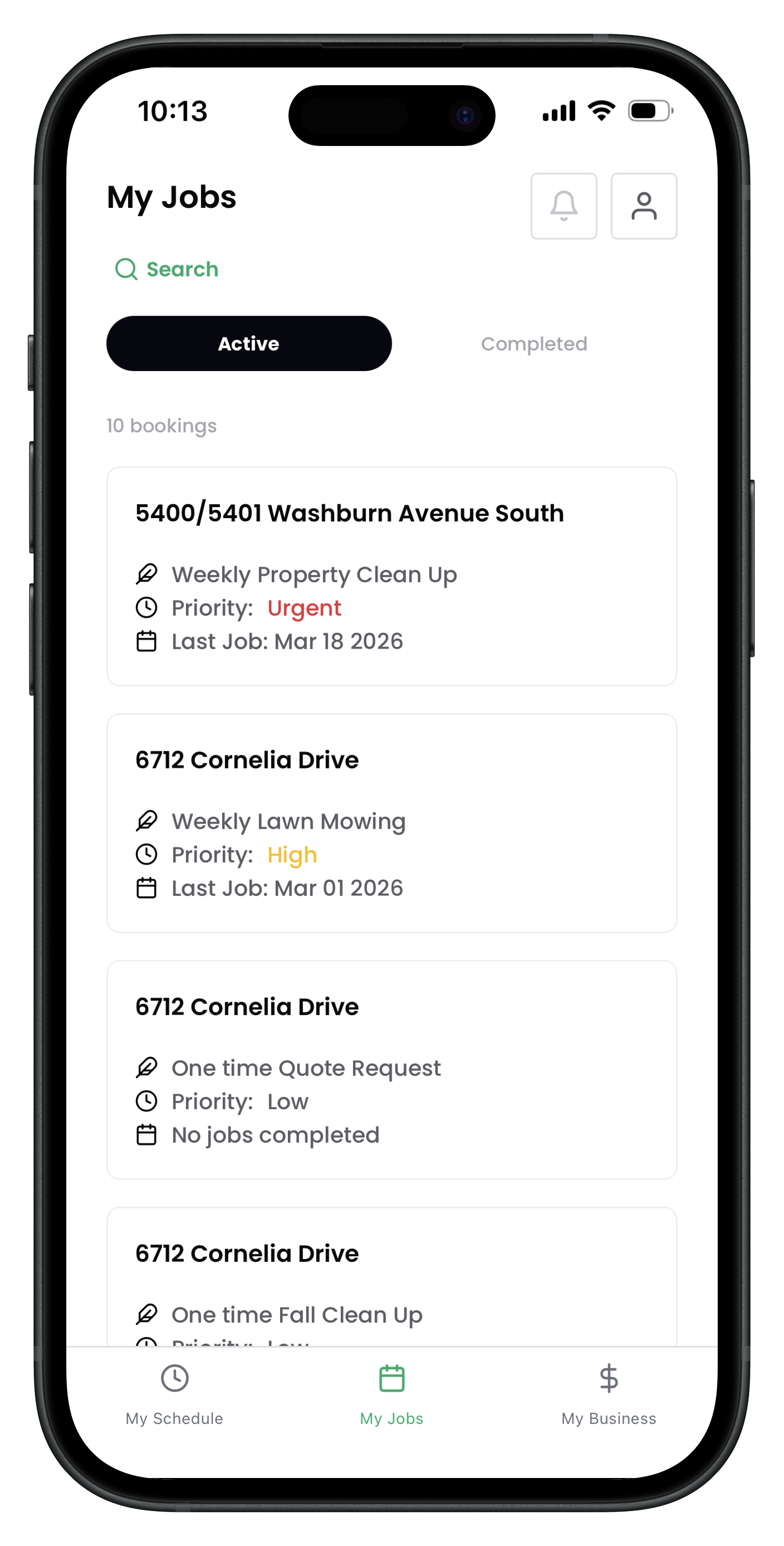 Download the Lumberjack Homeowner App