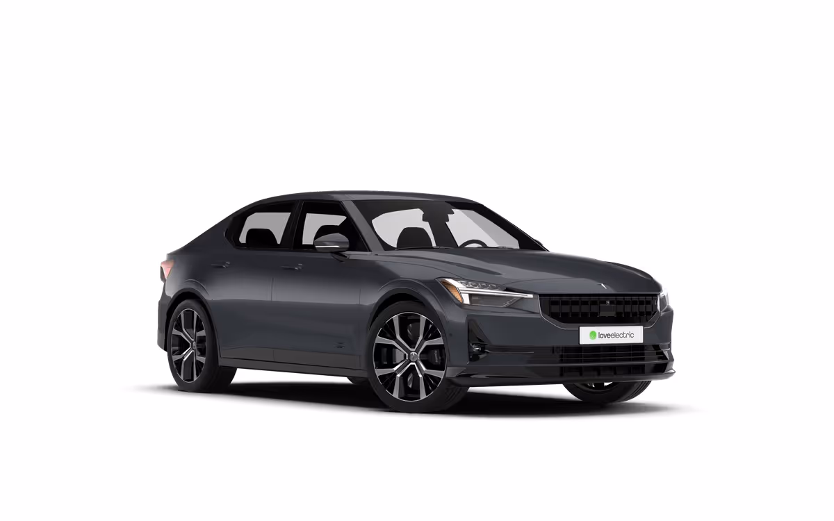 Dark grey Polestar 2