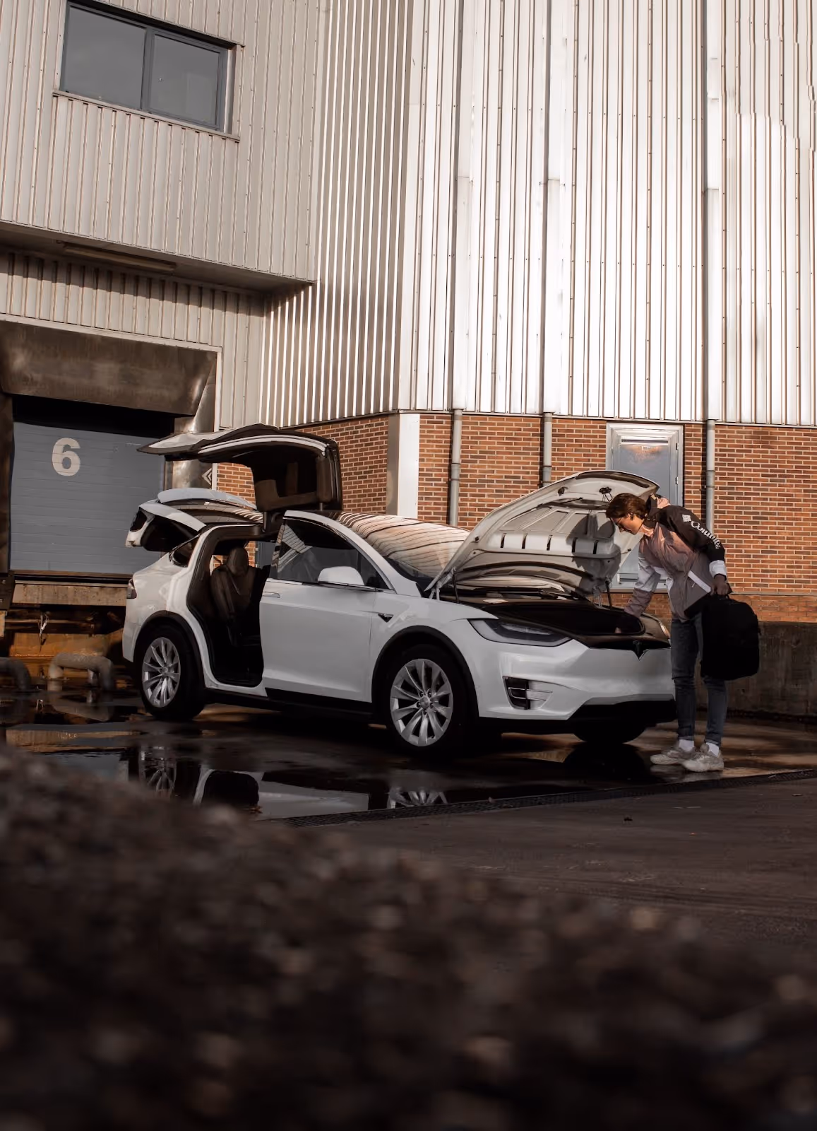 tesla model x lease