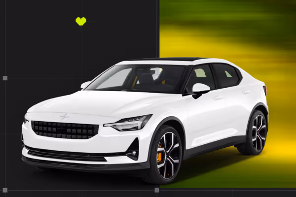 White electric car representing EV salary sacrifice employee benefits and sustainable commuting