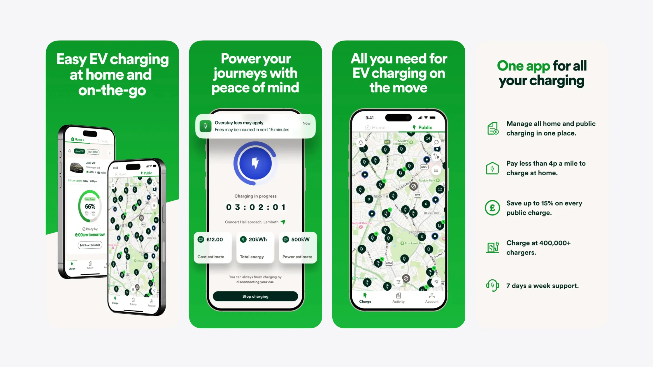 Ovo Charge Anytime (formerly Bonnet) app interface