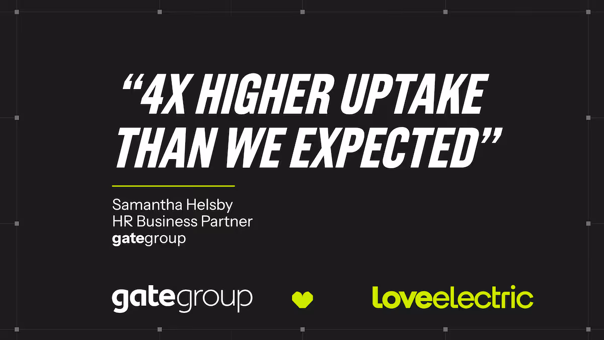 A cover slide with the words "4x Higher Uptake Than We Expected". The text is in white and green on a black background.