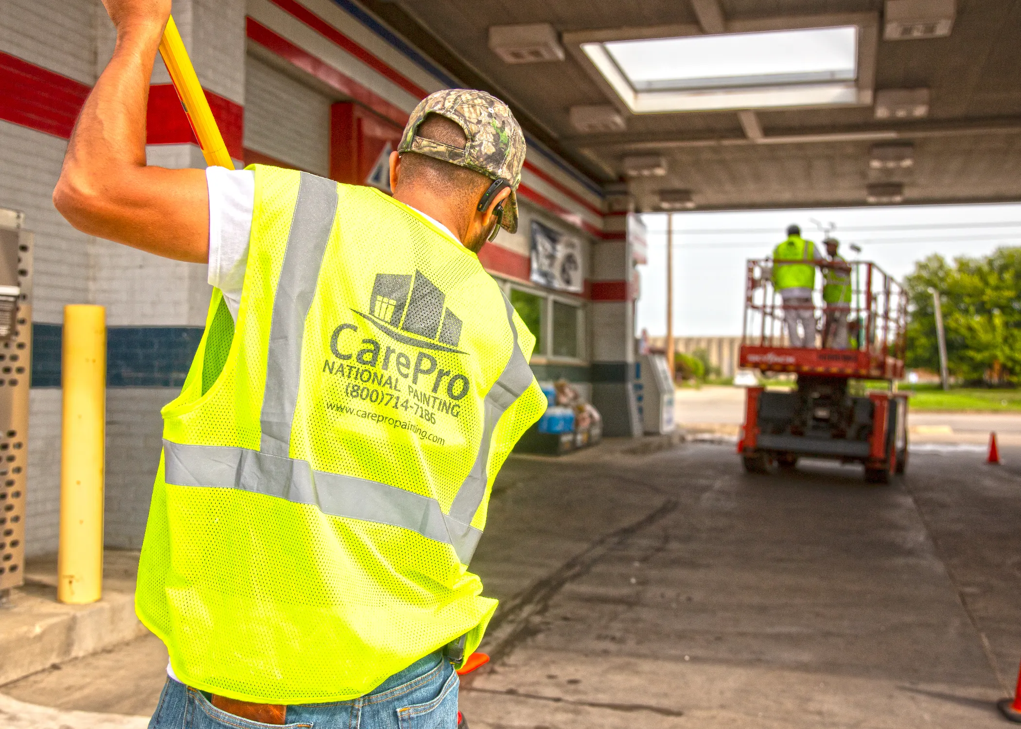 Worker Painting