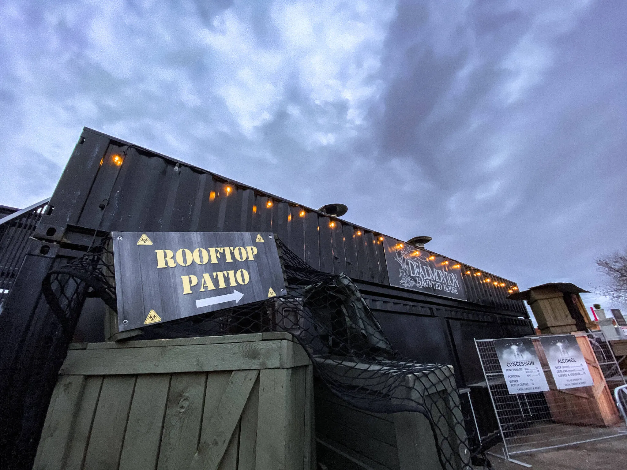 Modified event space conversion for haunted house