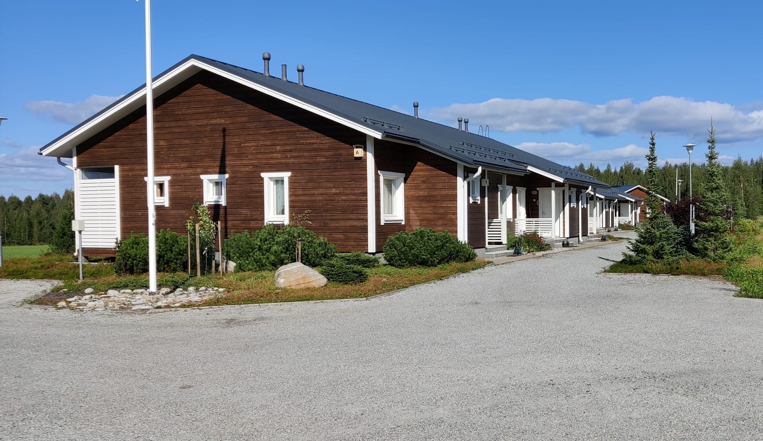 Rowhouse from the side