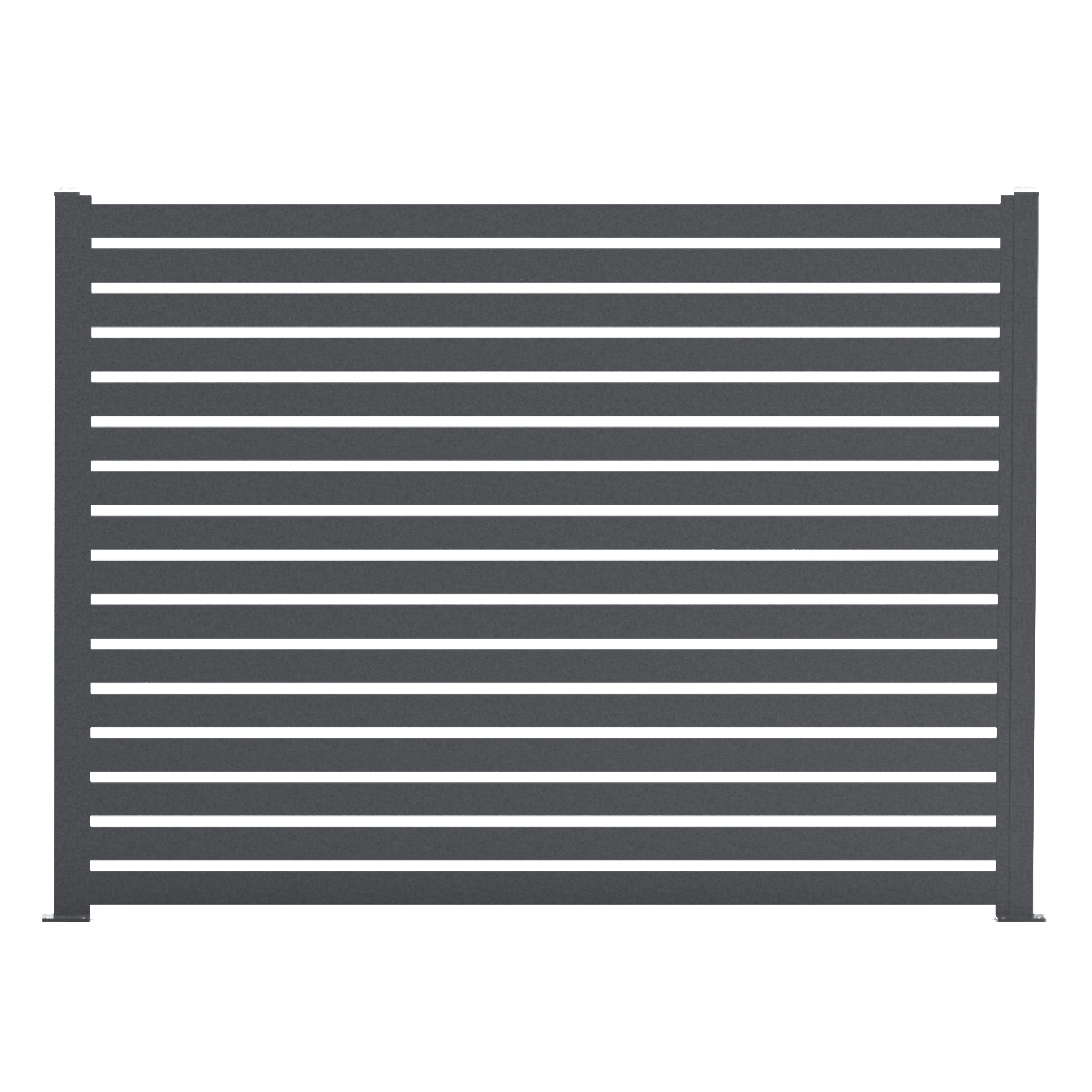 Horizontal Slat Open