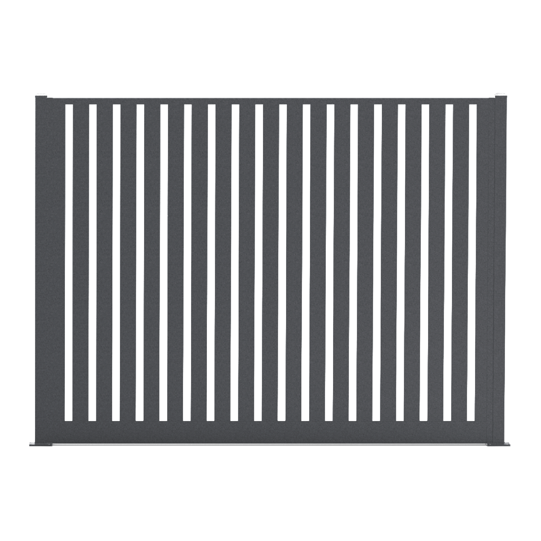 Vertical Slat Open