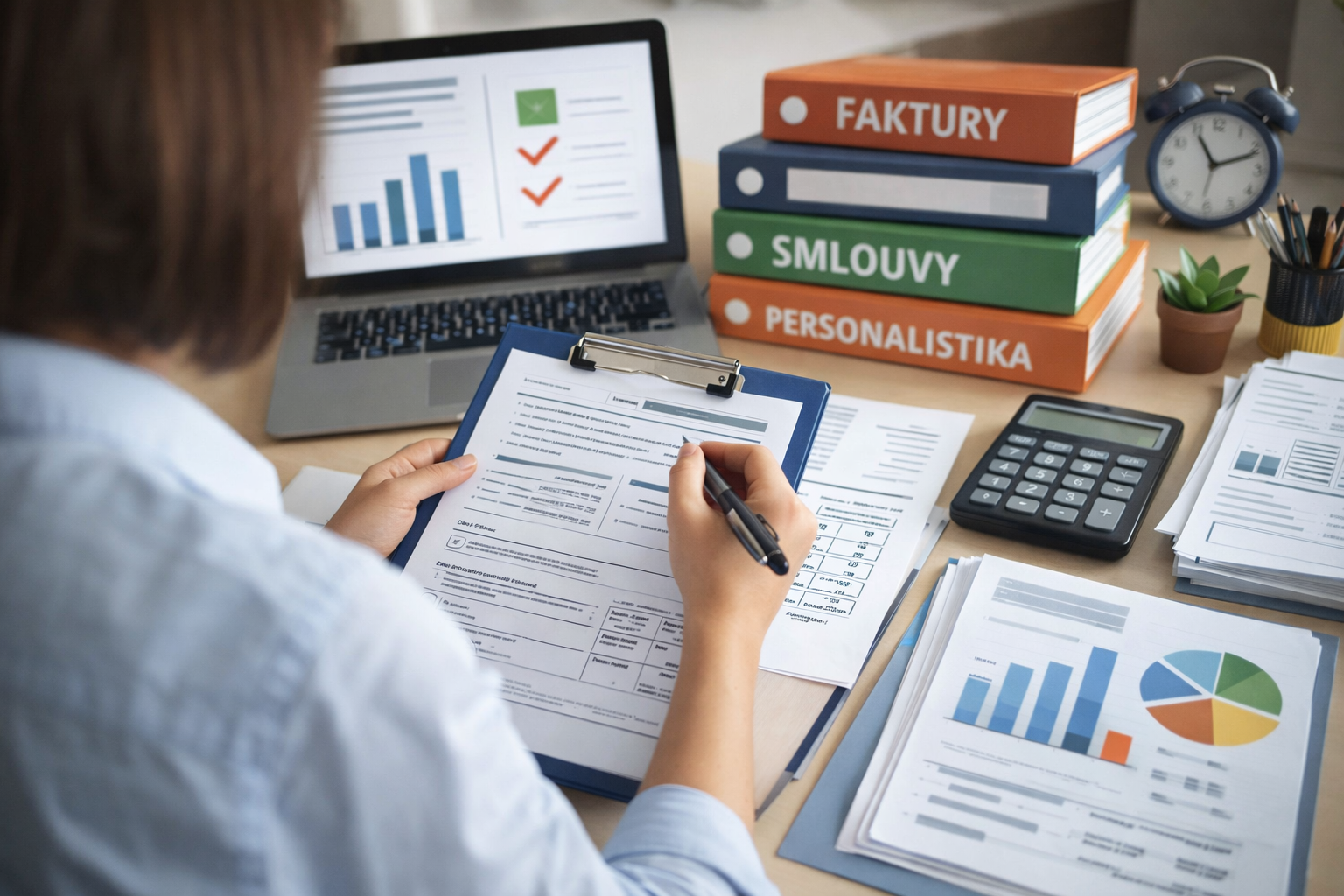 Personální administrativa a podklady pro účetnictví